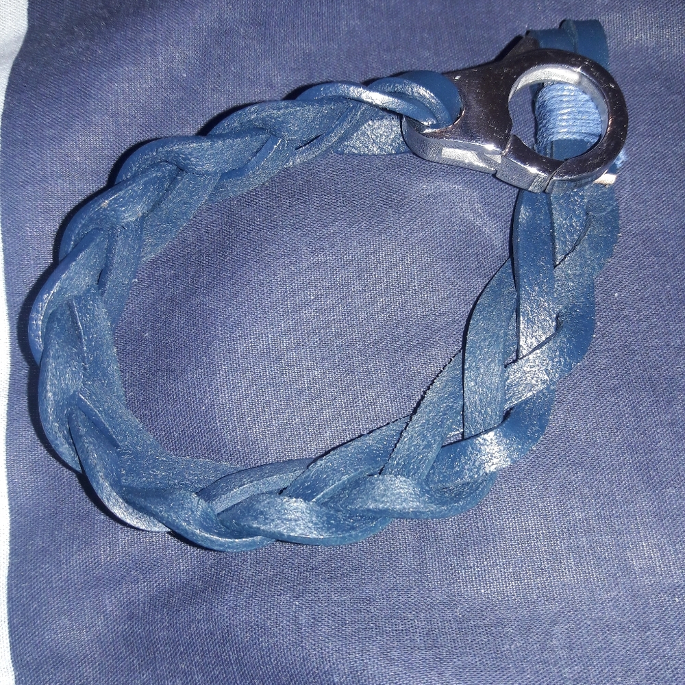 Aldo Navy leather Bracelet